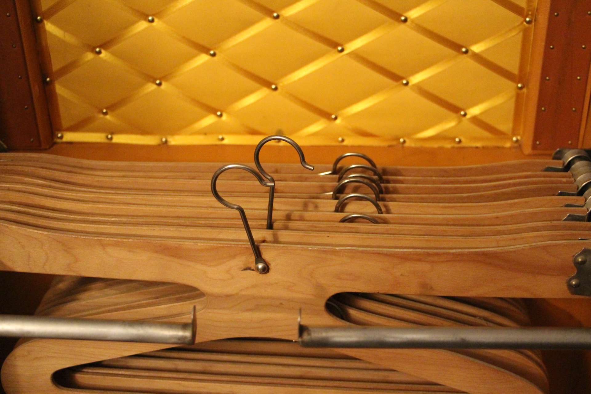 1920 1930 S Goyard Trunk Goyard Wardrobe Double Hanging Section