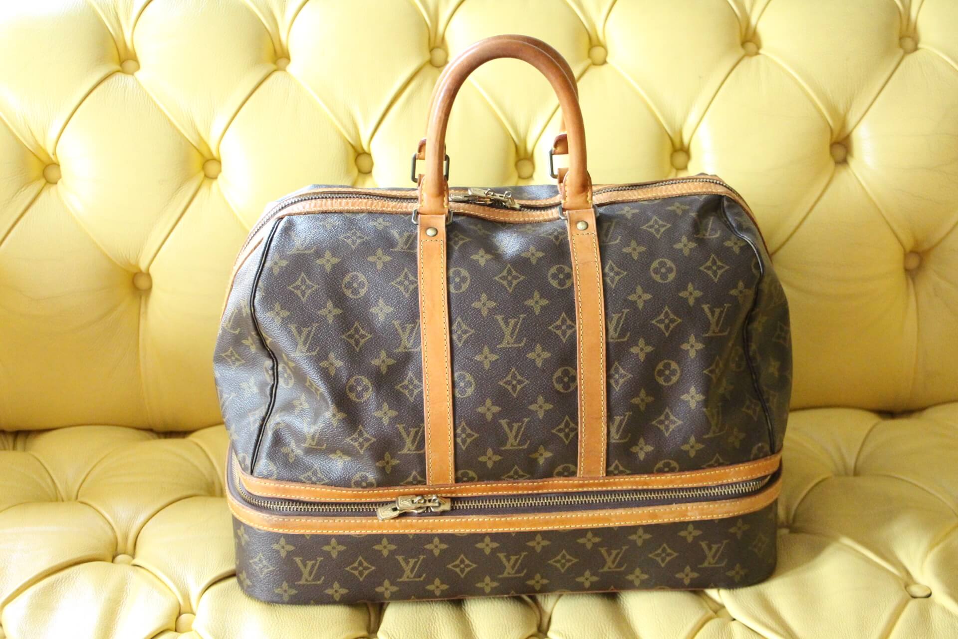 Past auction: Two Louis Vuitton travel bags 1970s