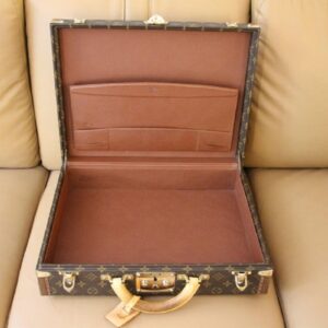 Louis Vuitton Midcentury Monogram Hardsided Suitcase 26” – Screaming Mimis  Vintage Fashion