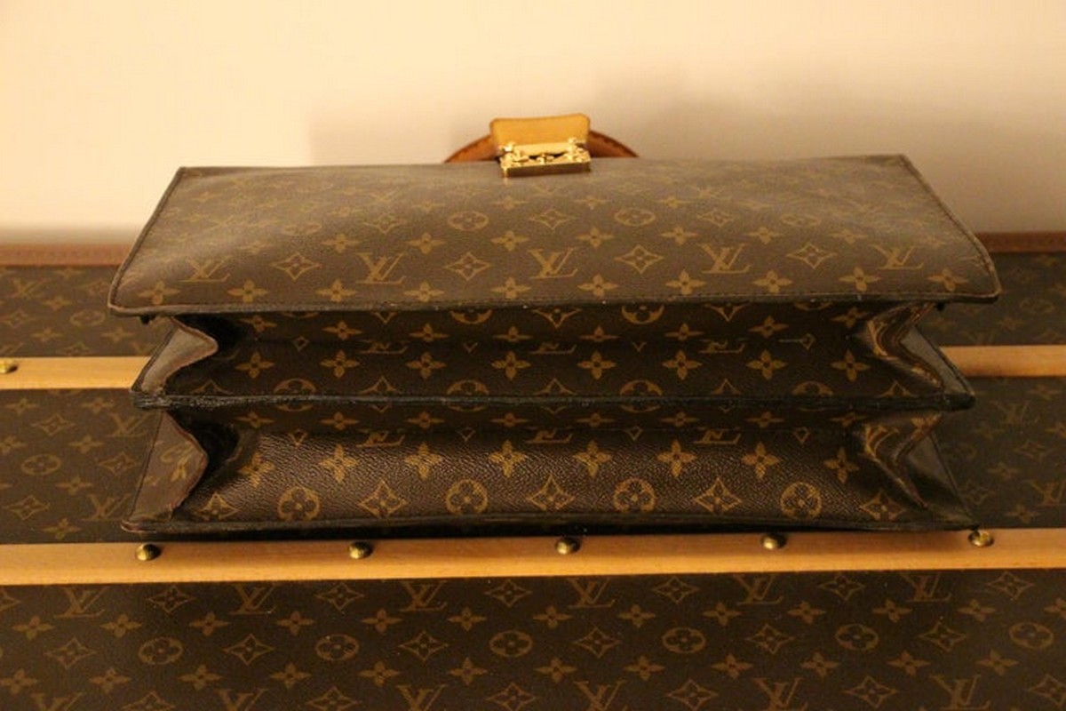 Louis Vuitton, Bags, Authentic Louis Vuitton Monogram Serviette Conseiller  Briefcase Old Model