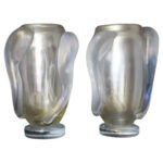 Italian Glass Vases 1980