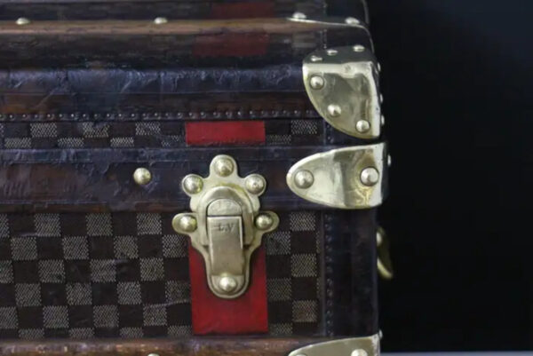 Louis Vuitton Courrier Trunk in Damier Canvas